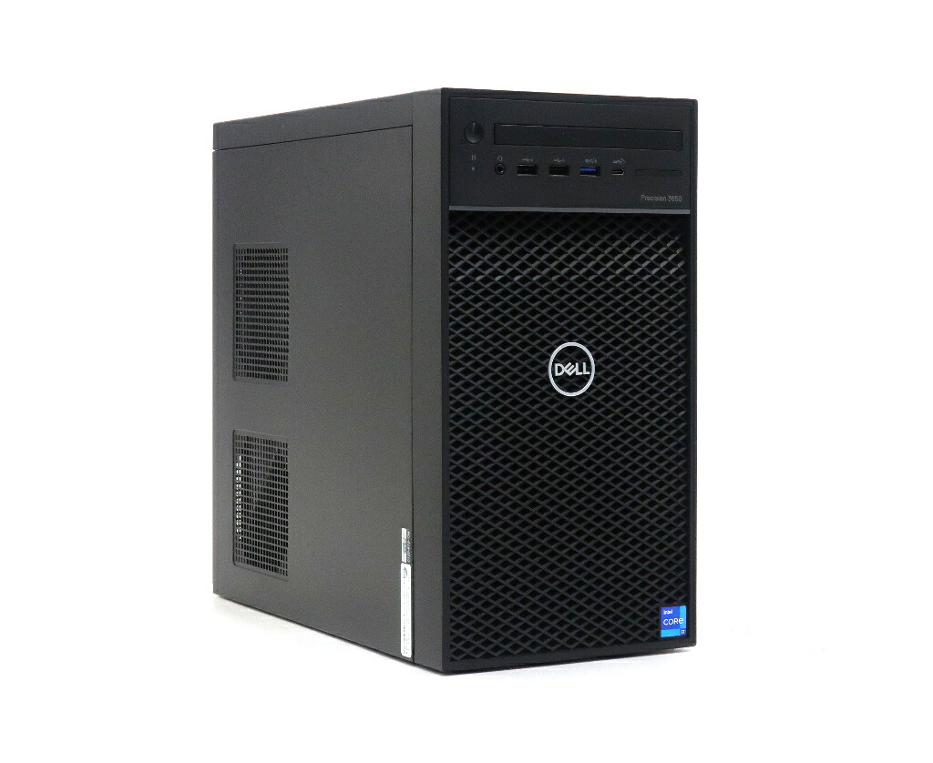 DELL Precision 3650 Tower Core i7-11700 2.5GHz 16GB 256GB(NVMe SSD)+2結核症(HDD) NVIDIA RTX A2000 Windows11 Pro 64bit 【中古】【20260528】