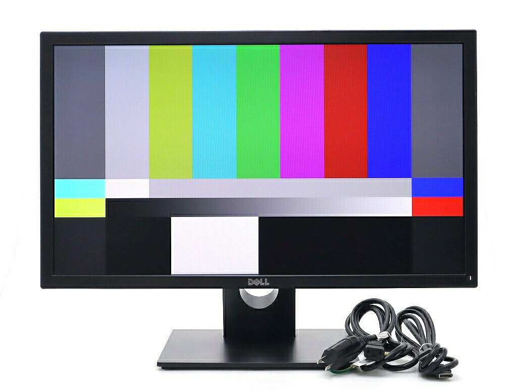 【並品】DELL E2417H 23.8in非光輝IPSダイアログボックス 盛りだくさん固定ディスク 1920x1080点点 DisplayPort/アナログRGBインプット 【中古】【20260610】