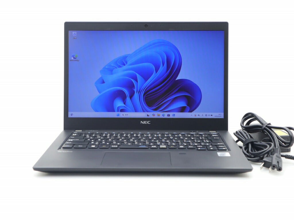 NEC パソコン-VKT16BZG9 Core i5-10210U 1.6GHz 8GB 256GB(NVMeSSD) 13.3in非光輝 FWXGA 1366x768 Windows11 Pro 64bit 【中古】【20260521】