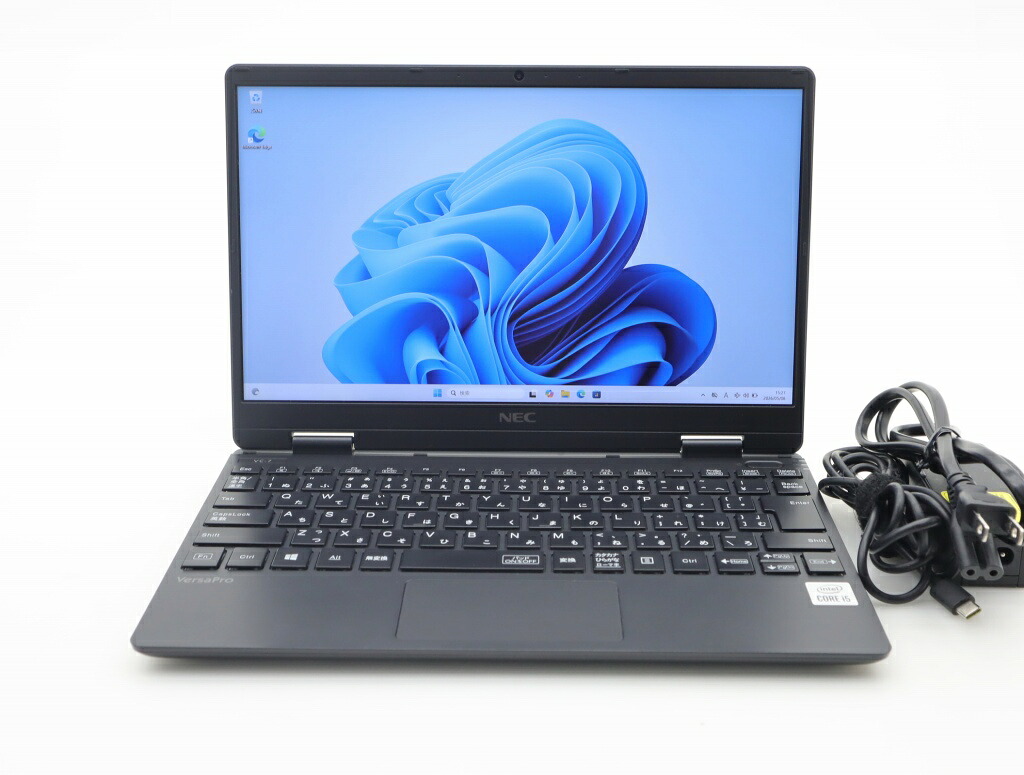 NEC パソコン-VKT10CZG7 Core i5-10210Y 1GHz 8GB 256GB(NVMeSSD) 12.5in非光輝 FHD 1920x1080 Windows11 Pro 64bit 【中古】【20260521】
