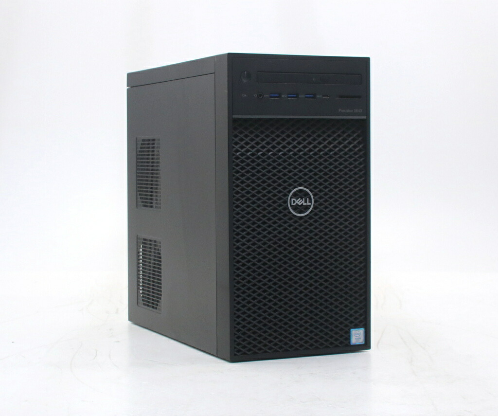 DELL Precision 3640 Tower Xeon W-1270 3.4GHz 32GB 1肺結核(NVMe SSD) Quadro RTX4000 ヴィデオディスク-ロム Windows11 Pro for Workstations 64bit 【中古】【20260528】