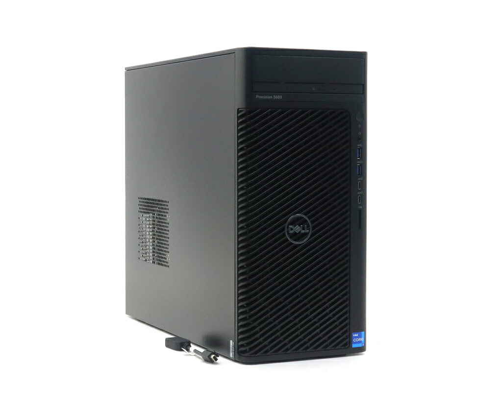 DELL Precision 3660 Tower Core i7-12700 2.1GHz 16GB 512GB(NVMe SSD) NVIDIA RTX A2000 DVD-RW Windows11 Pro 64bit 【中古】【20260625】|PCコンフルプレミアム店