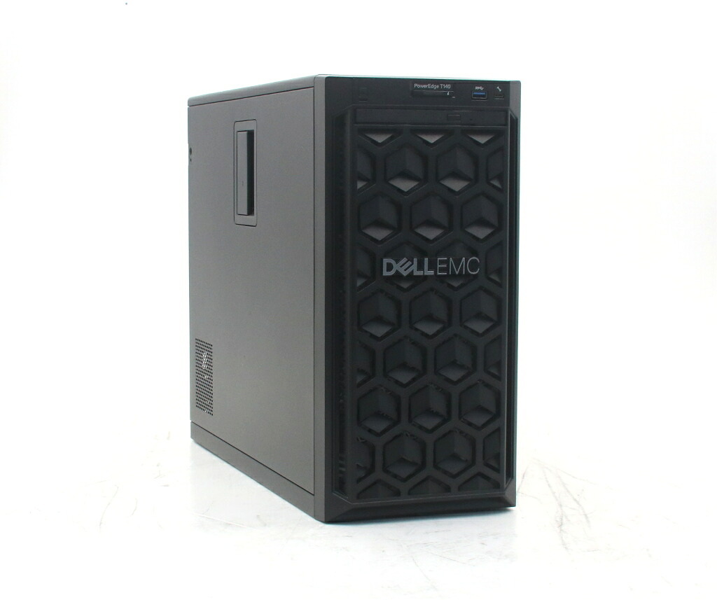 DELL PowerEdge T140 Xeon E-2226G 3.4GHz 16GB 2TBx2台(SATA3.5インチ/RAID1構成) DVD-ROM PERC H330 【中古】【20260623】｜PCコンフルプレミアム店