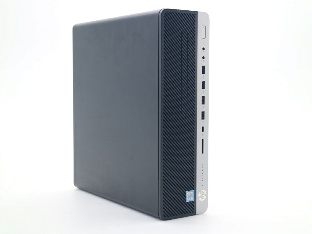 hp EliteDesk 800 G5 SFF Core i5-9500 3GHz 8GB 256GB(新品SSD) DisplayPort x2/アナログRGB出力 DVD+-RW Windows11 Pro 64bit 【中古】【20260701】｜PCコンフルプレミアム店