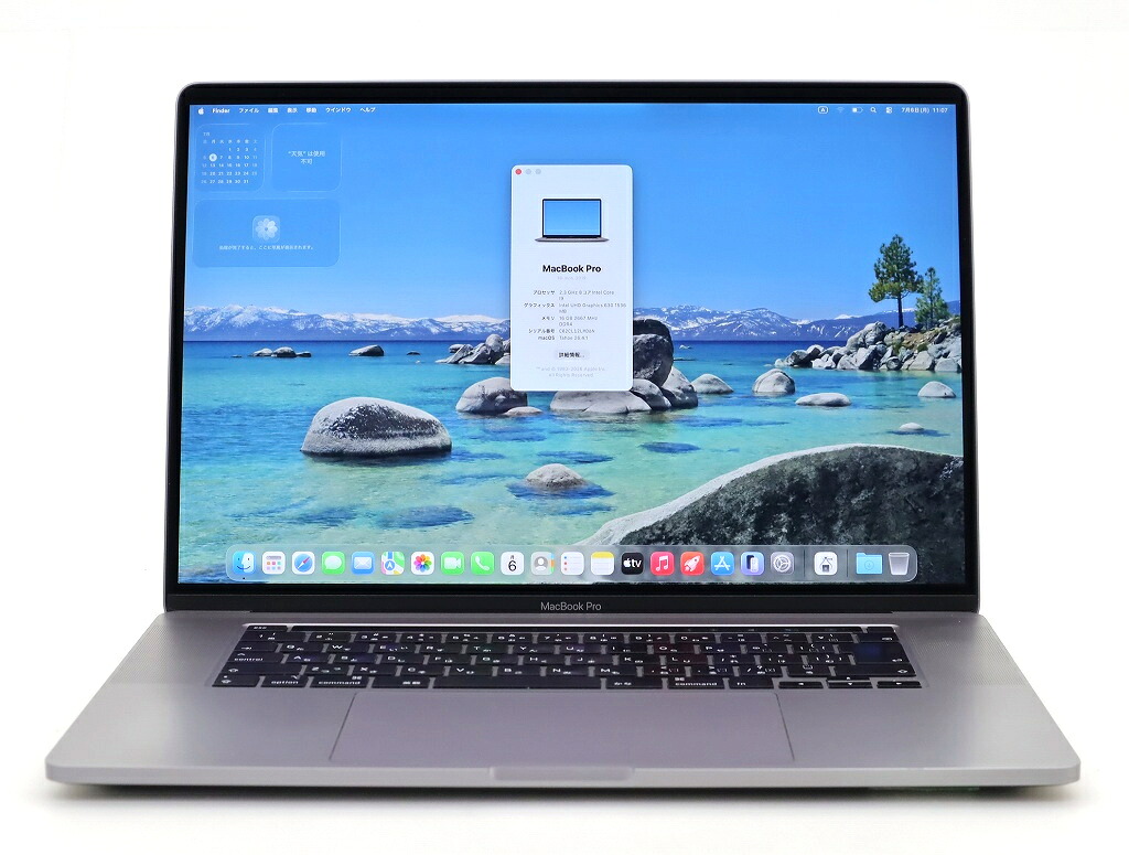 Apple MacBook Pro 16インチ 2019 A2141 スペースグレイ Core i9-9880H 2.3GHz 16GB 1TB(SSD) Radeon Pro 5500M 3K macOS Tahoe AC欠品 【中古】【20260717】｜PCコンフルプレミアム店