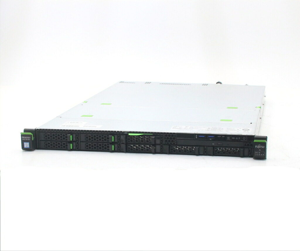 富士通 PRIMERGY RX2530 M4 Xeon Silver 4116 2.1GHz(24スレッドCPUx1基) 48GB ストレージなし DVD-ROM AC*2 PRAID CP400i 【中古】【20260707】｜PCコンフルプレミアム店