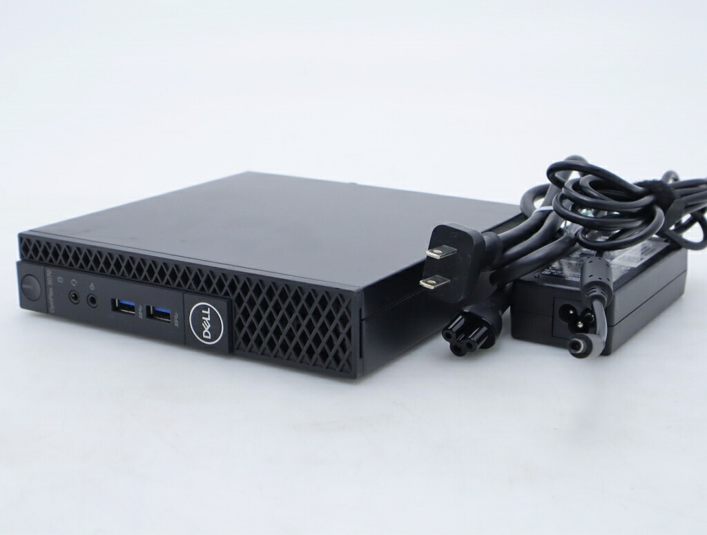 DELL OptiPlex 3070 Micro Core i5-8500T 2.1GHz 8GB 256GB(SSD) HDMI/DisplayPort/アナログRGB出力 Windows11 Pro 64bit 【中古】【20260703】|PCコンフルプレミアム店