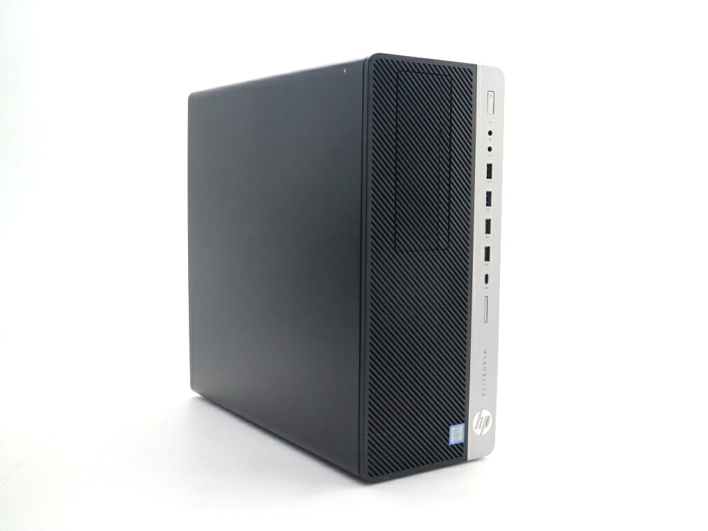 hp EliteDesk 800 G5 TWR Core i7-9700 3GHz 8GB 256GB(新品SSD) DisplayPort x2/アナログRGB出力 DVD-ROM Windows11 Pro 64bit 小難 【中古】【20260724】｜PCコンフルプレミアム店