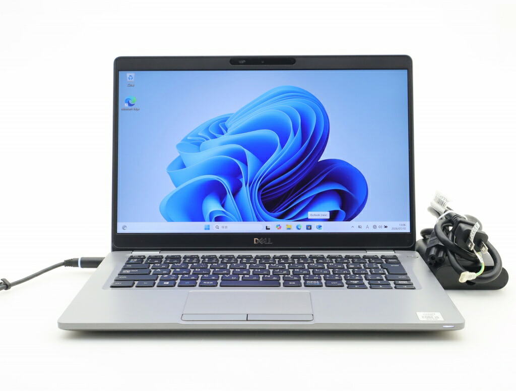 DELL Latitude 5310 Core i5-10210U 1.6GHz 8GB 256GB(NVMeSSD) 13.3インチ非光沢WVA(タッチパネル) FHD 1920x1080 Windows11 Pro 小難 【中古】【20260722】｜PCコンフルプレミアム店
