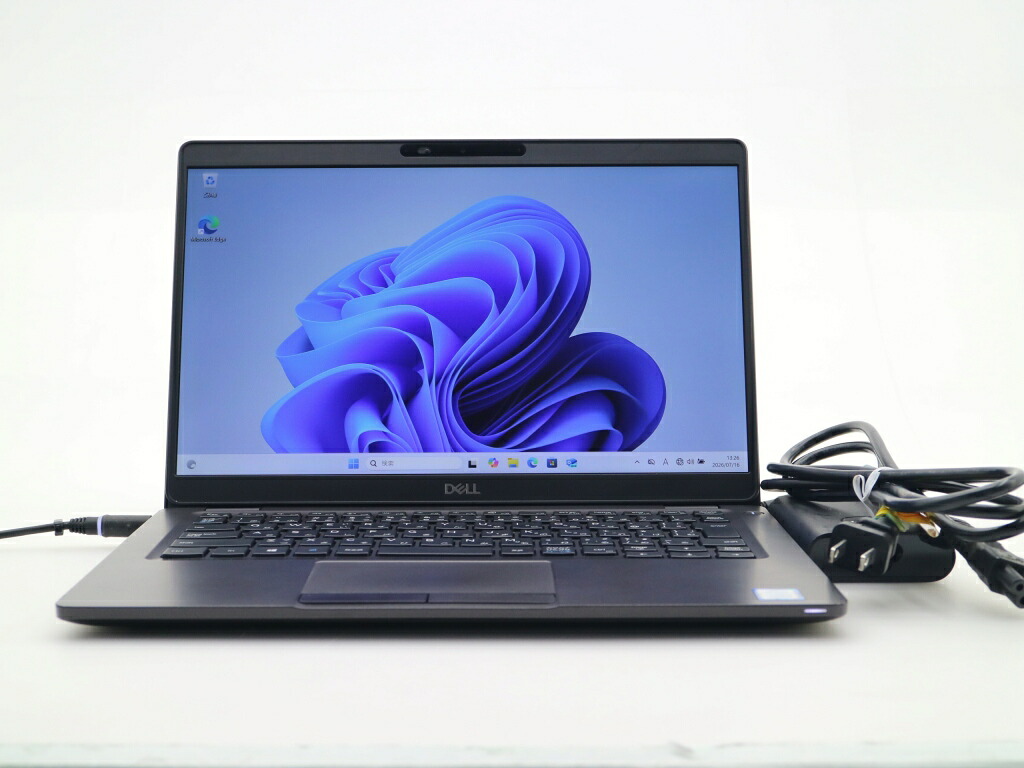 DELL Latitude 5300 Core i5-8265U 1.6GHz 8GB 256GB(NVMeSSD) 13.3インチ非光沢(タッチパネル) FHD 1920x1080 Windows11 Pro 64bit 難有 【中古】【20260722】｜PCコンフルプレミアム店