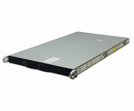 SuperMicro SuperServer 1027GR-TSF Xeon E5-2630 v2 2.6GHz*2 32GB 128GBx1台(SATA SSD2.5インチ) 新品SSD使用 6コアCPU2基搭載