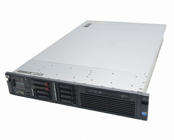 hp ProLiant DL380 G6 Xeon L5640 2.26GHz*2 36GB 600GBx2台(SAS2.5インチ 6Gbps RAID1) DVD -RW AC*2 SmartArray P410i 難あり