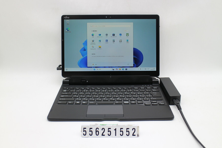 富士通 ARROWS Tab Q739/AE Core i3 8145U 2.1GHz/4GB/128GB(SSD)/13.3W/FHD(1920x1080) タッチパネル/Win11【中古】【20260205】 タブレットPC本体-スマートフォン・タブレット