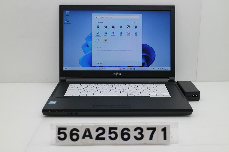 富士通 LIFEBOOK A5511/H Core i3 1125G4 2GHz/8GB/256GB(SSD)/Multi/15.6W/FWXGA(1366x768)/Win11【中古】【20260313】 ノートPC-パソコン・周辺機器