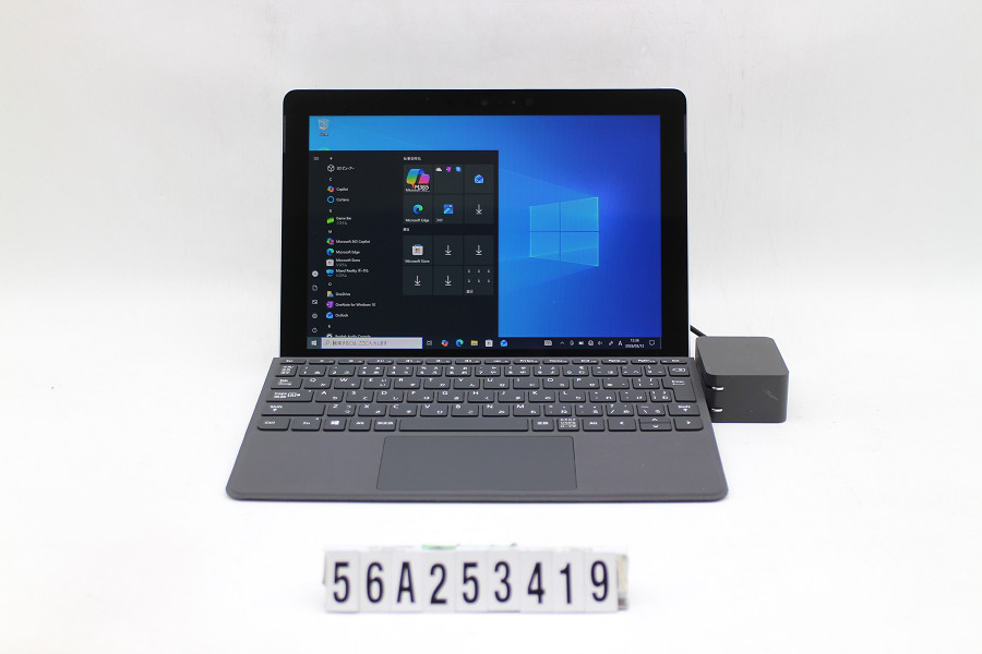 MicroSoft Surface Go Pentium 4415Y 1.6GHz/4GB/64GB/10W/217PPI(1800x1200) タッチパネル/Win10【中古】【20260317】 タブレットPC本体-スマートフォン・タブレット