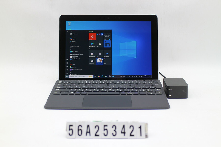 MicroSoft Surface Go Pentium 4415Y 1.6GHz/4GB/64GB/10W/217PPI(1800x1200) タッチパネル/Win10【中古】【20260317】 タブレットPC本体-スマートフォン・タブレット
