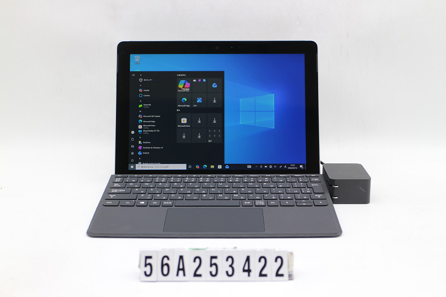 MicroSoft Surface Go Pentium 4415Y 1.6GHz/4GB/64GB/10W/217PPI(1800x1200) タッチパネル/Win10【中古】【20260317】 タブレットPC本体-スマートフォン・タブレット