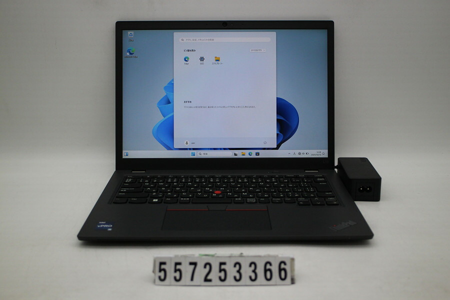 Lenovo ThinkPad L13 Gen4 Core i5 1345U 1.6GHz/8GB/256GB(SSD)/13.3W/WUXGA(1920x1200)/Win11【中古】【20251015】