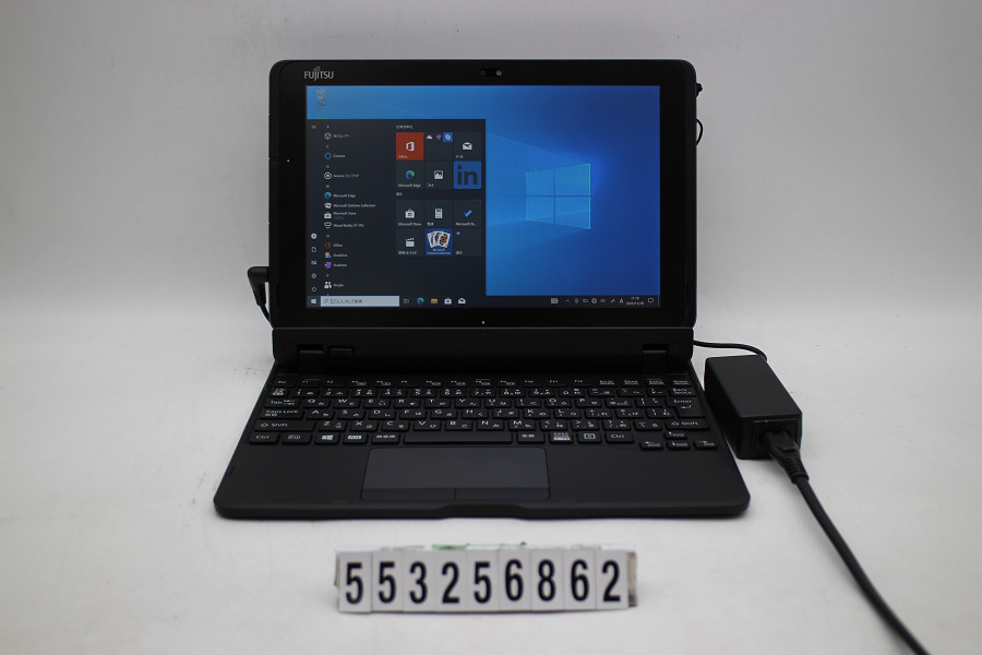 富士通 ARROWS Tab Q508/SE Atom X7 Z8700 1.6GHz/4GB/128GB/10.1W/WUXGA(1920x1200) タッチパネル/Win10【中古】【20251121】 タブレットPC本体-スマートフォン・タブレット