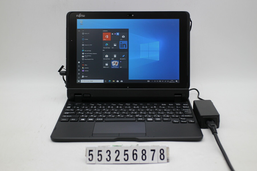 富士通 ARROWS Tab Q508/SE Atom X7 Z8700 1.6GHz/4GB/128GB/10.1W/WUXGA(1920x1200) タッチパネル/Win10【中古】【20251120】