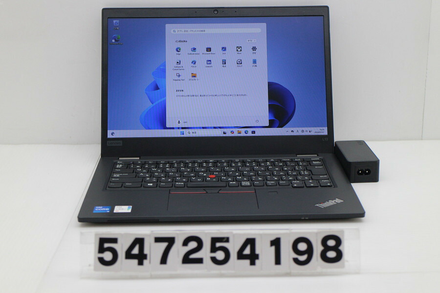 Lenovo ThinkPad L13 Gen2 Core i5 1135G7 2.4GHz/8GB/256GB(SSD)/13.3W/FWXGA(1366x768)/Win11【中古】【20260127】