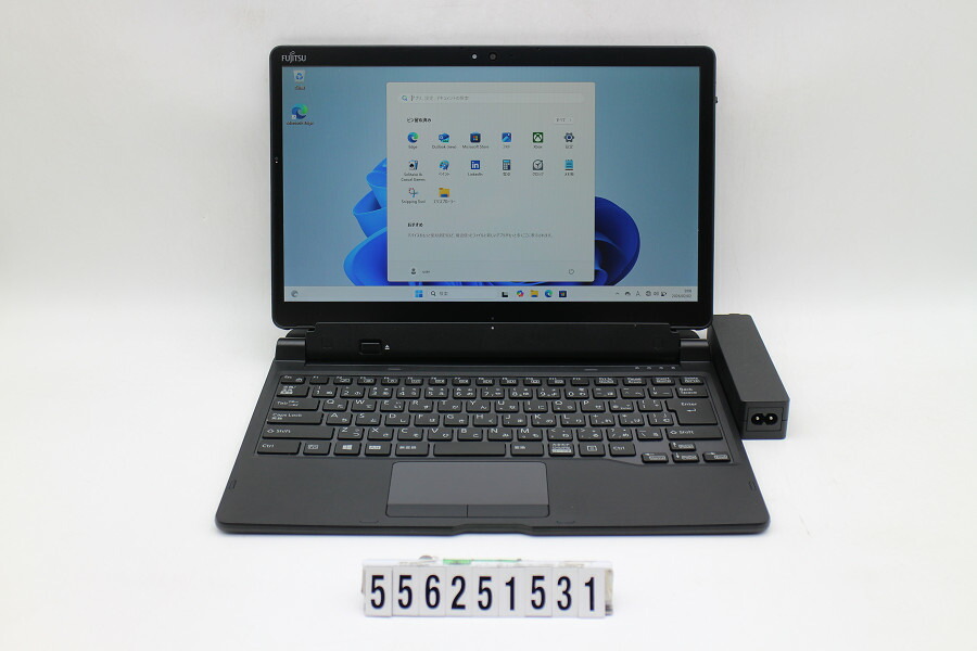 富士通 ARROWS Tab Q739/AE Core i3 8145U 2.1GHz/4GB/128GB(SSD)/13.3W/FHD(1920x1080) タッチパネル/Win11【中古】【20260204】 スマートフォン・タブレット-タブレットPC本体