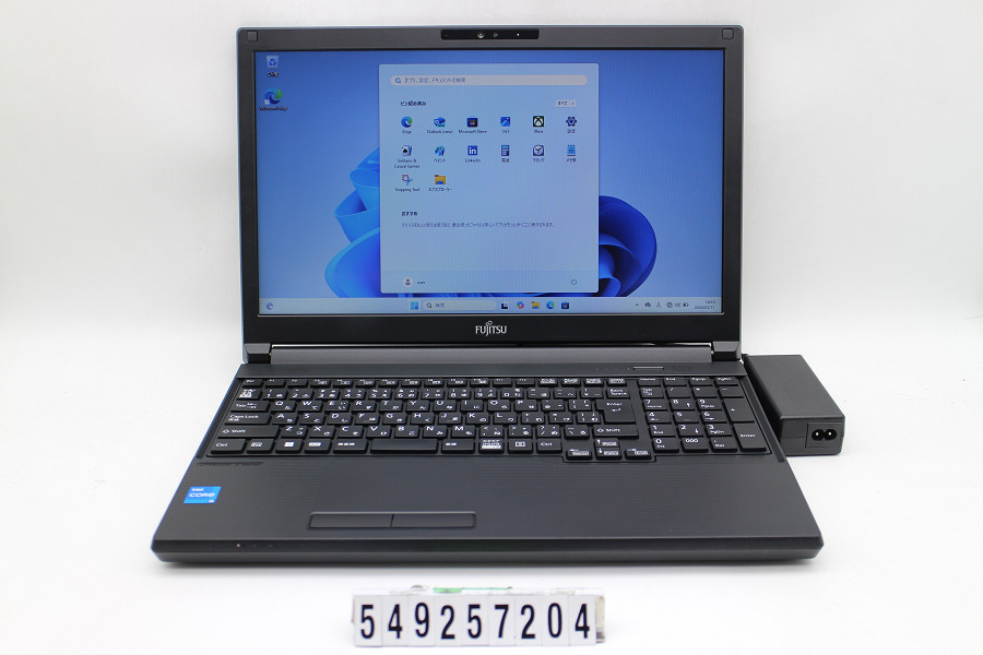 富士通 LIFEBOOK A5512/K Core i5 1245U 2.5GHz/16GB/256GB(SSD)/Multi/15.6W/FWXGA(1366x768)/Win11【中古】【20260217】