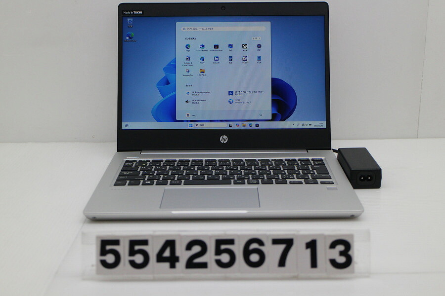 hp ProBook 430 G6 Core i3 8145U 2.1GHz/8GB/256GB(SSD)/13.3W/FWXGA(1366x768)/Win11【中古】【20260212】