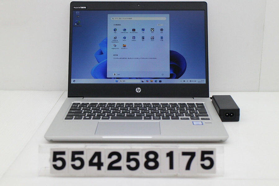hp ProBook 430 G6 Core i3 8145U 2.1GHz/8GB/256GB(SSD)/13.3W/FWXGA(1366x768)/Win11【中古】【20260303】