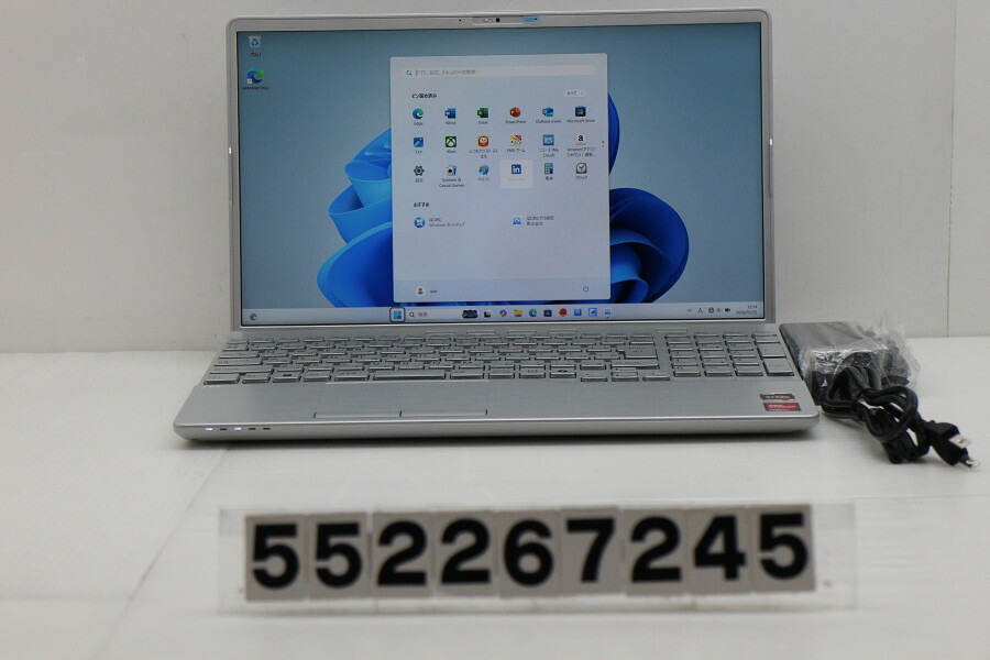 富士通 FMV A500-K3 Ryzen 5 7430U 2.3GHz/16GB/256GB(SSD)/Multi/16W/FHD(1920x1080)/Win11【中古】【20260227】 パソコン・周辺機器-パソコン