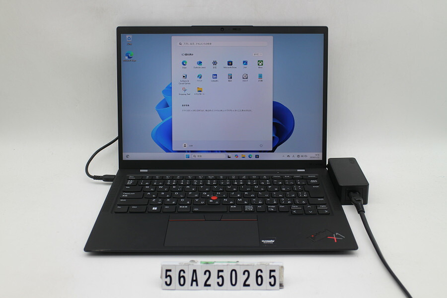 Lenovo ThinkPad X1 Carbon 10th Gen Core i5 1235U 1.3GHz/8GB/256GB(SSD)/14W/WUXGA(1920x1200)/Win11【中古】【20260227】