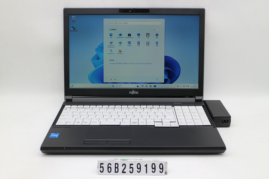 富士通 LIFEBOOK A5513/NX Core i5 1235U 2.5GHz/16GB/256GB(SSD)/Multi/15.6W/FWXGA(1366x768)/Win11【中古】【20260305】