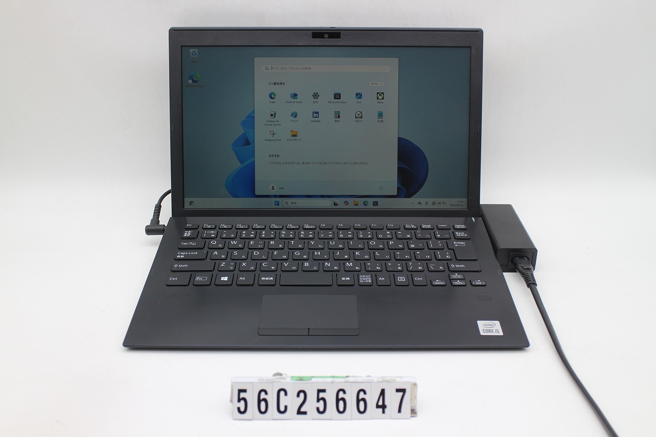 VAIO VJPG13C11N Core i5 1035G1 1GHz/8GB/256GB(SSD)/13.3W/FHD(1920x1080)/Win11【中古】【20260319】|PCコンフルプレミアム店