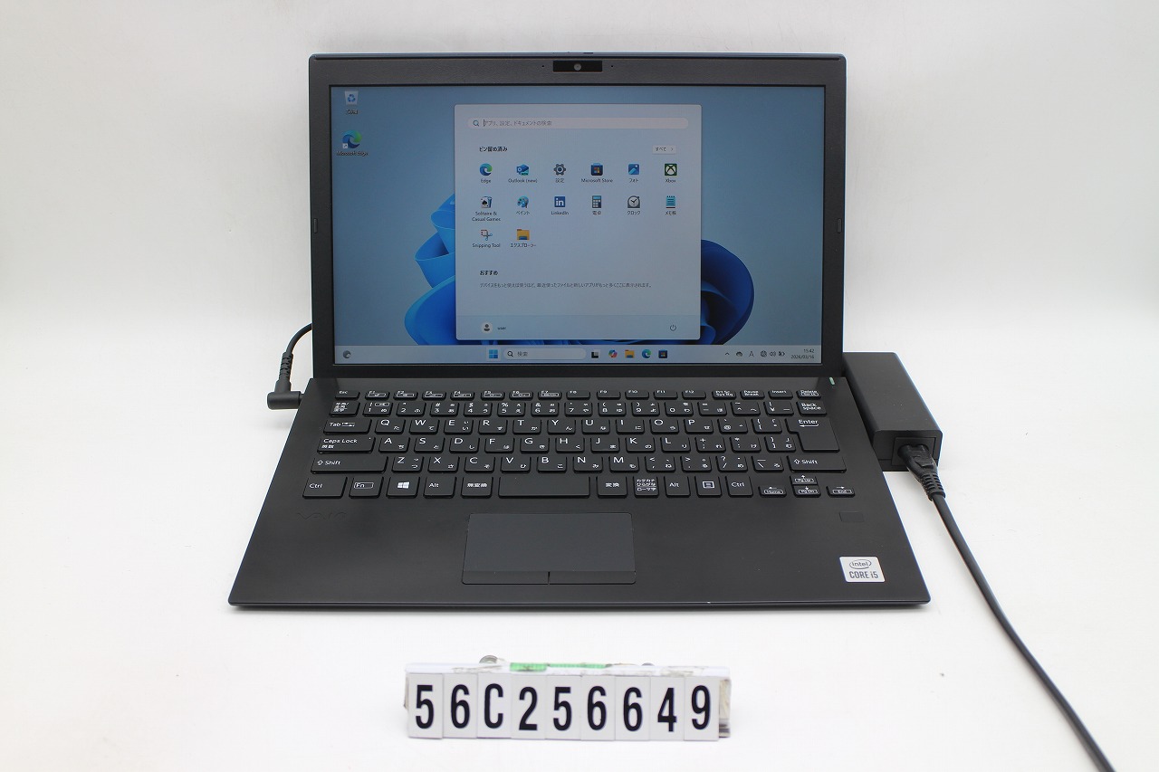 VAIO VJPG13C11N Core i5 1035G1 1GHz/8GB/256GB(SSD)/13.3W/FHD(1920x1080)/Win11【中古】【20260319】