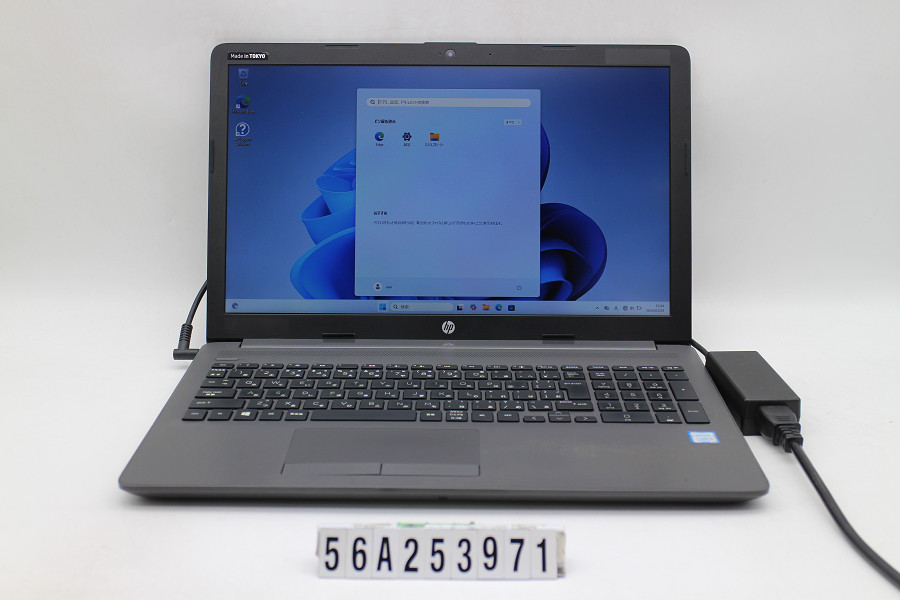 hp 250 G7 Core i5 8265U 1.6GHz/8GB/128GB(SSD)/Multi/15.6W/FHD(1920x1080)/Win11【中古】【20260331】 ノートPC-パソコン・周辺機器-パソコン