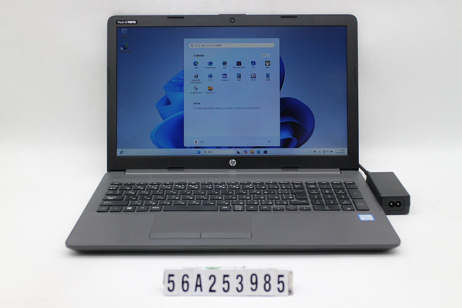 hp 250 G7 Core i5 8265U 1.6GHz/8GB/128GB(SSD)/Multi/15.6W/FHD(1920x1080)/Win11【中古】【20260407】｜PCコンフルプレミアム店