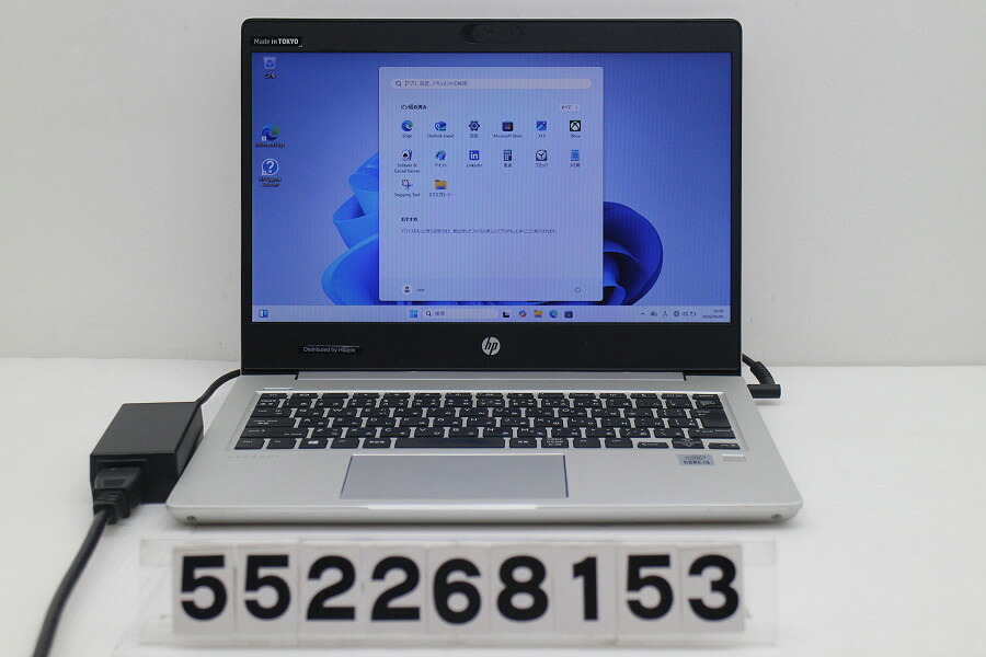 hp ProBook 430 G7 Core i5 10210U 1.6GHz/8GB/256GB(SSD)/13.3W/FWXGA(1366x768)/Win11【中古】【20260408】