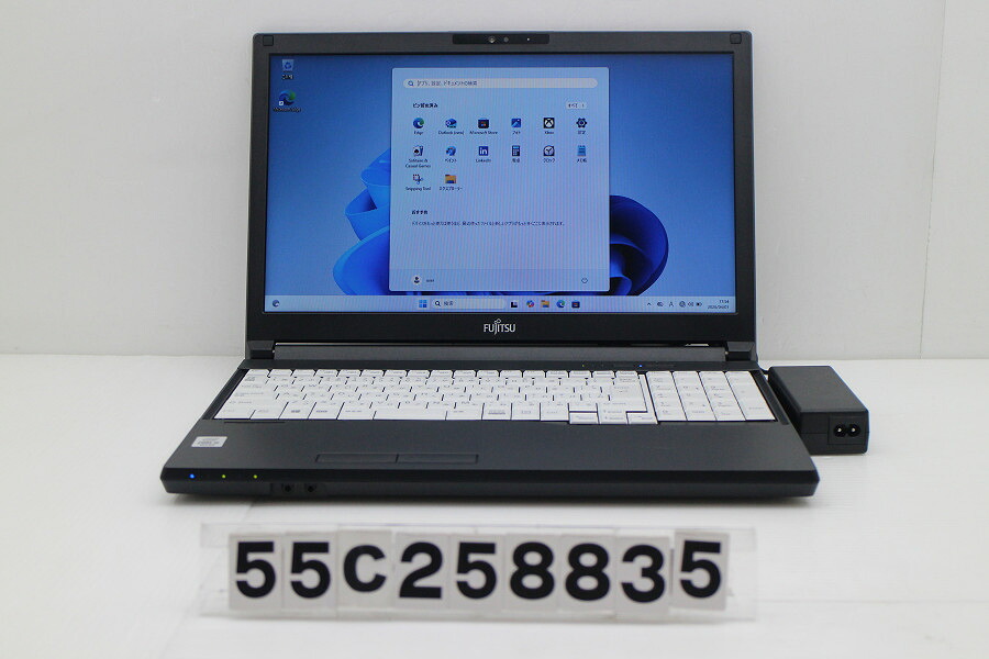 富士通 LIFEBOOK A5510/EX Core i5 10210U 1.6GHz/8GB/256GB(SSD)/Multi/15.6W/FWXGA(1366x768)/Win11【中古】【20260408】|PCコンフルプレミアム店