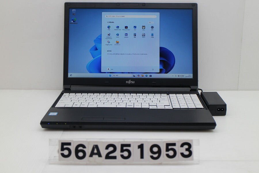 富士通 LIFEBOOK A748/TX Core i3 8130U 2.2GHz/8GB/256GB(SSD)/Multi/15.6W/FWXGA(1366x768)/Win11【中古】【20260414】