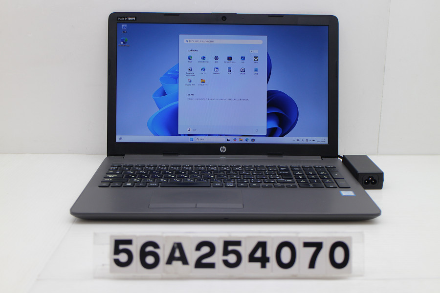 hp 250 G7 Core i5 8265U 1.6GHz/8GB/128GB(SSD)/Multi/15.6W/FHD(1920x1080)/Win11【中古】【20260414】