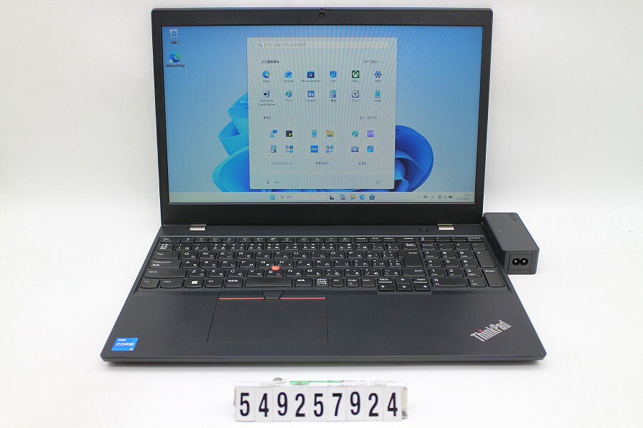 Lenovo ThinkPad L15 Gen2 Core i5 1135G7 2.4GHz/8GB/256GB(SSD)/15.6W/FWXGA(1366x768)/Win11【中古】【20260421】|PCコンフルプレミアム店