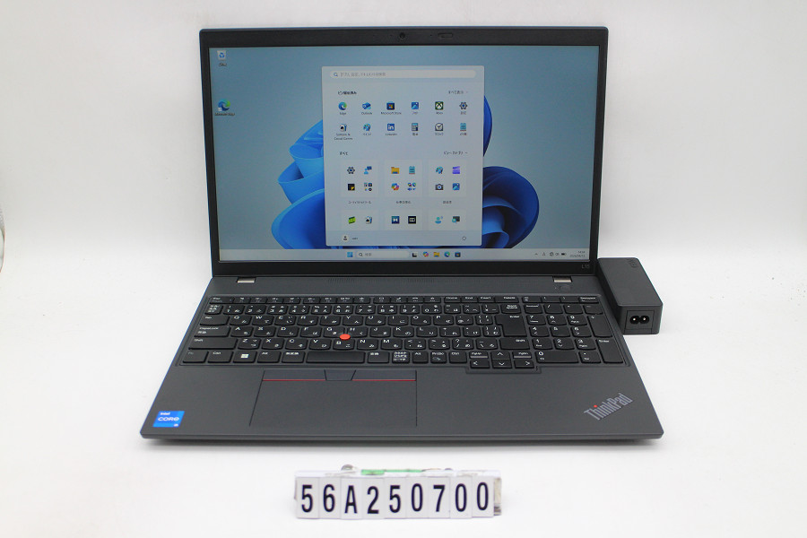 Lenovo ThinkPad L15 Gen3 Core i5 1235U 1.3GHz/8GB/256GB(SSD)/15.6W/FHD(1920x1080)/Win11【中古】【20260421】