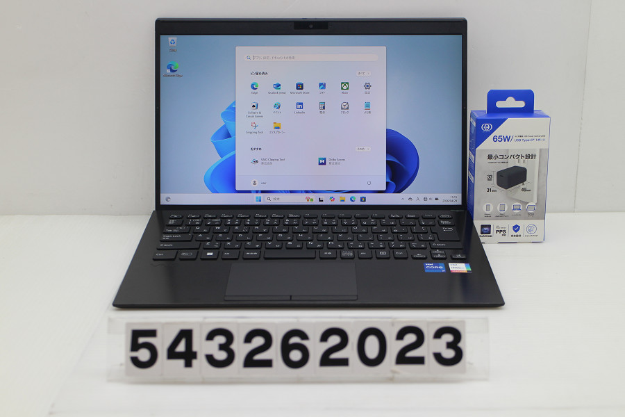 VAIO VJPK218002541 Core i7 1165G7 2.8GHz/32GB/256GB(SSD)/14W/FHD(1920x1080)/Win11【中古】【20260430】|PCコンフルプレミアム店