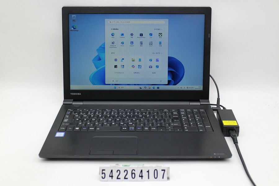 dynabook dynabook B65/M Core i3 8130U 2.2GHz/8GB/256GB(SSD)/Multi/15.6W/FWXGA(1366x768)/Win11【中古】【20260507】 パソコン・周辺機器-ノートPC-パソコン