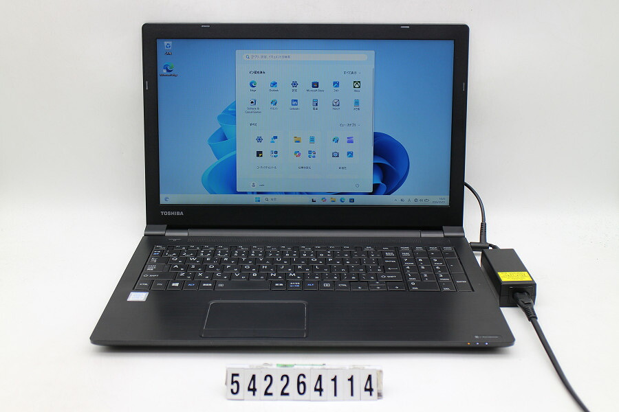 dynabook dynabook B65/M Core i3 8130U 2.2GHz/8GB/256GB(SSD)/Multi/15.6W/FWXGA(1366x768)/Win11【中古】【20260507】 パソコン-パソコン・周辺機器-ノートPC