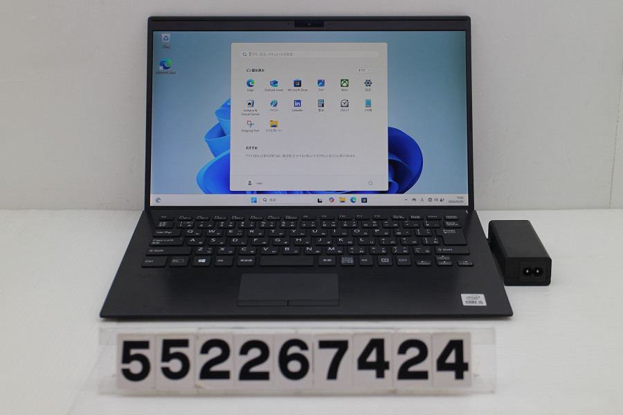 VAIO VJPK13C11N Core i5 1035G1 1GHz/16GB/256GB(SSD)/14W/FHD(1920x1080)/Win11【中古】【20260507】