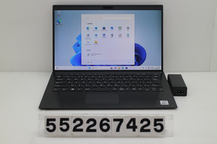 VAIO VJPK13C11N Core i5 1035G1 1GHz/16GB/256GB(SSD)/14W/FHD(1920x1080)/Win11【中古】【20260507】