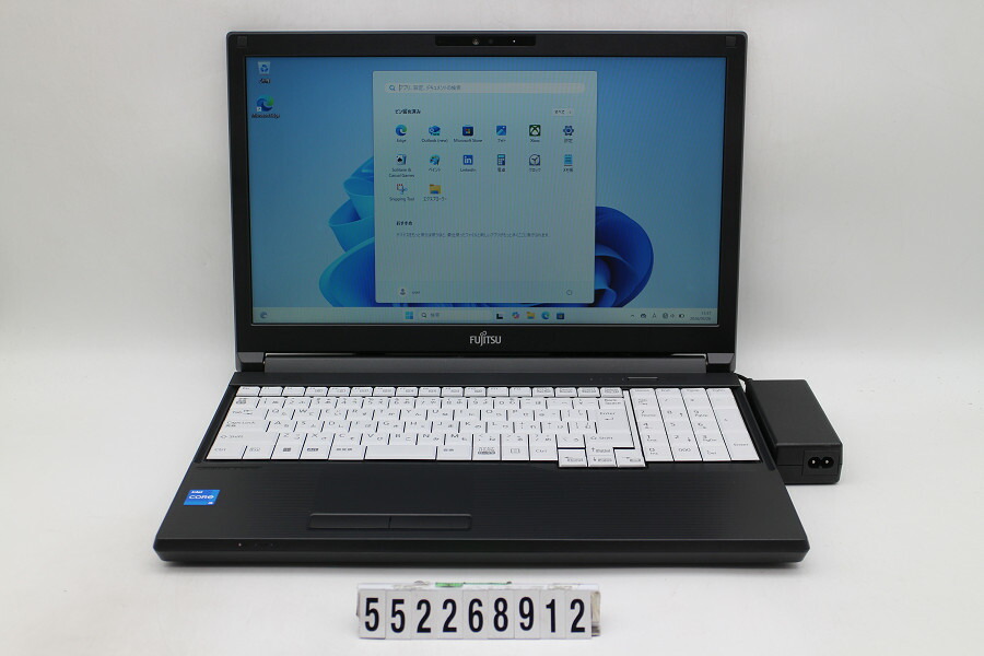 富士通 LIFEBOOK A5512/KX Core i5 1235U 2.5GHz/8GB/256GB(SSD)/Multi/15.6W/FWXGA(1366x768)/Win11【中古】【20260528】