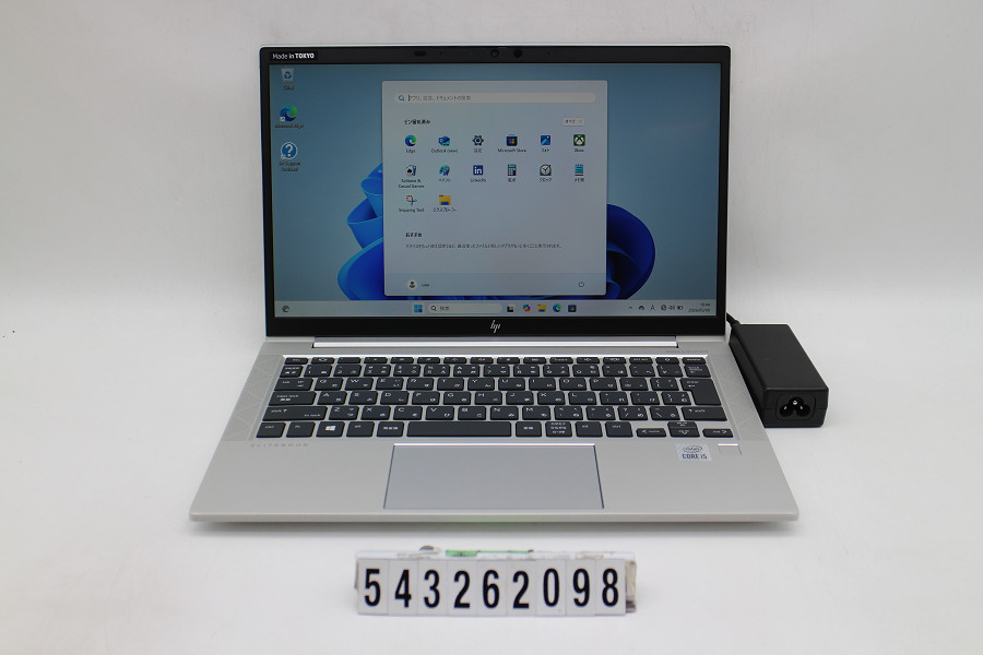 hp EliteBook 830 G7 Core i5 10210U 1.6GHz/8GB/256GB(SSD)/13.3W/FHD(1920x1080)/Win11【中古】【20260512】