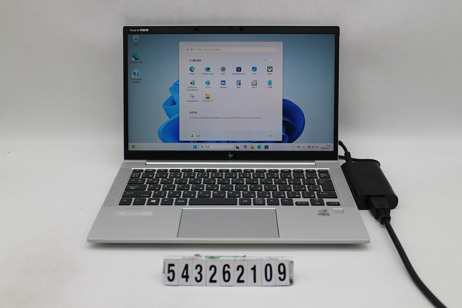 hp EliteBook 830 G7 Core i5 10210U 1.6GHz/8GB/256GB(SSD)/13.3W/FHD(1920x1080)/Win11【中古】【20260512】